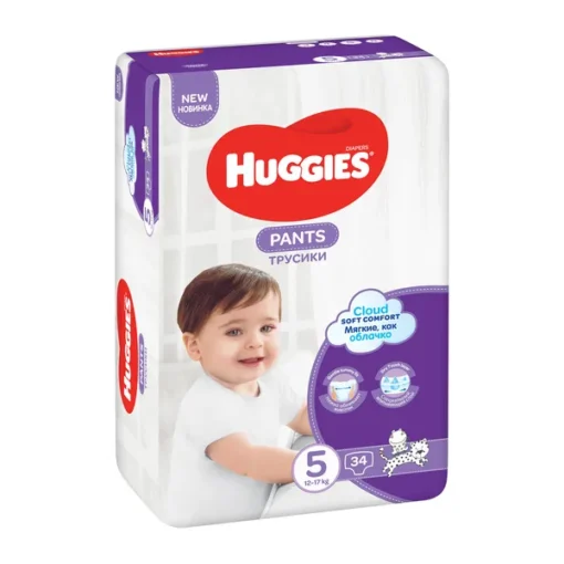 Huggies Pants 5 (12-17 kg), Windelhose, 34-tlg.