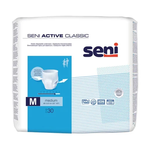 Seni Active Classic, Saugslips, Medium, 30 Stk.