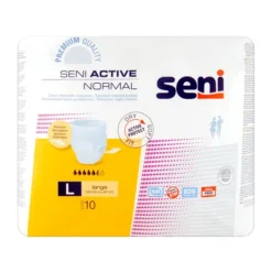 Seni Active Normal, elastische Saugslips, Gr. L, 10 Stk.