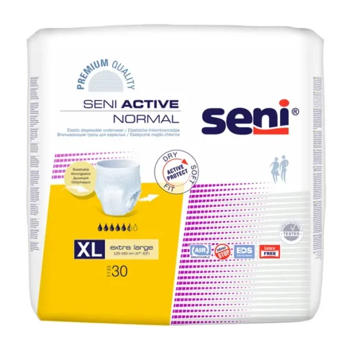 Seni Active Normal, saugfähige Slips, Größe XL, 30 Stk.