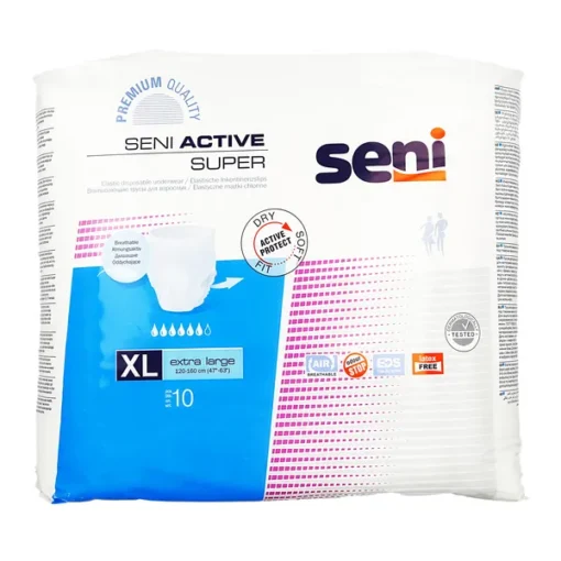 Seni Active Super, absorbierende Slips, Größe XL, 10 Stk.