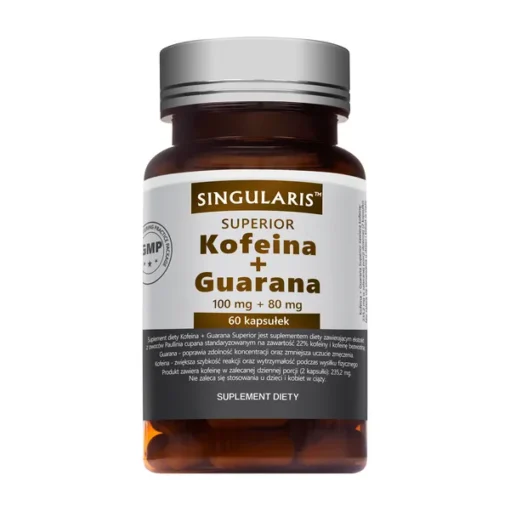 Singularis Coffein + Guarana, Superior, Kapseln, 60 Stk.