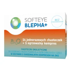 Softeye Blepha+, Augentücher, 14 Stk. + Kompresse