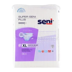 Super Seni Plus, Windeln für Erwachsene, Größe XL, 30 Stk.