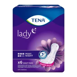 TENA Lady Maxi Night OTC Edition, Einlagen, 6 Stk.