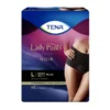 TENA Lady Pants Plus Noir OTC Edition saugfähige Unterhose, Größe L, 8er-Pack