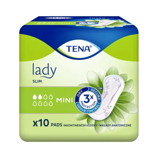 TENA Lady Slim Mini Spezial-Damenbinden, 10 Stück