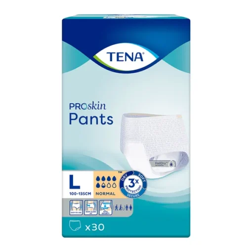 TENA Pants ProSkin Normal, saugfähige Slips, Größe L, 30 Stück