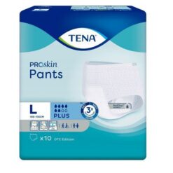 TENA Pants ProSkin Plus OTC Edition, absorbierende Unterhose, Größe L, 10er-Pack