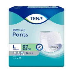 TENA Pants ProSkin Superabsorbierende Unterhose Größe L 12er Pack