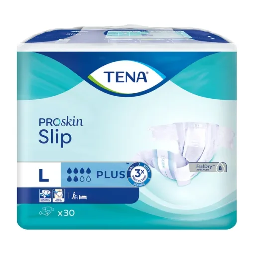 TENA Slip ProSkin Plus Windelhosen Größe L 30er Pack