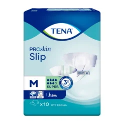 TENA Slip ProSkin Super OTC Edition, Windelhose, Größe M, 10er Pack