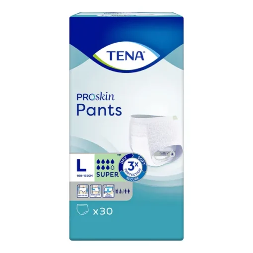 Tena Pants Super, saugfähige Slips, Größe L, 30 Stk.