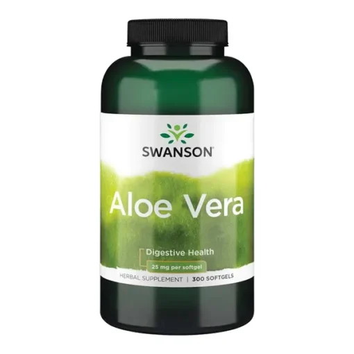 Swanson Aloe Vera, Gelkapseln, 300 Stk.