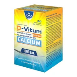 D-Vitum Forte Calcium 1000 IE, Tabletten, 60 St