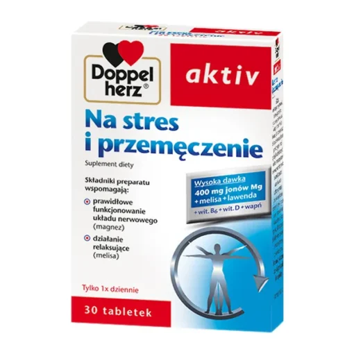 Doppelherz aktiv bei Stress und Müdigkeit, Tabletten, 30 Stk.