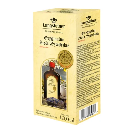 Langsteiner Original Schwedenkräuter, flüssig, 1000 ml