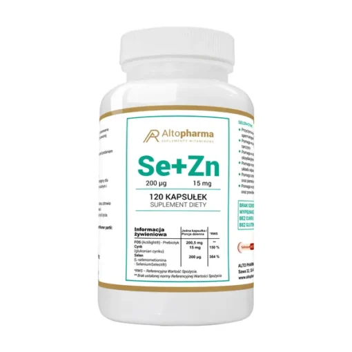 Selen 200 µg + Zink 15 mg + Präbiotikum, Hartkapseln, 120 Stk.