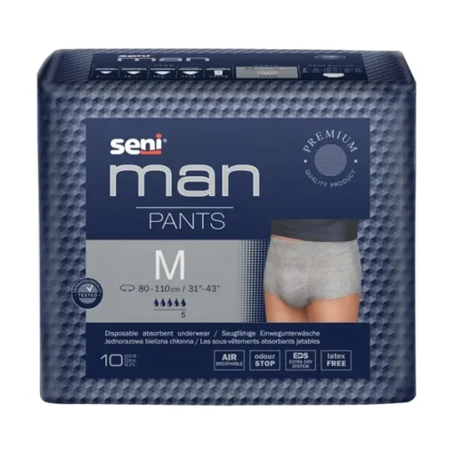 Seni Man Pants, saugfähige Höschen, Größe M, 10 Stk.