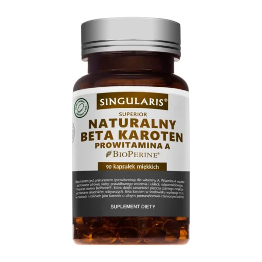 Singularis Natural Beta Carotin, Provitamin A, Weichkapseln, 90 Stk.