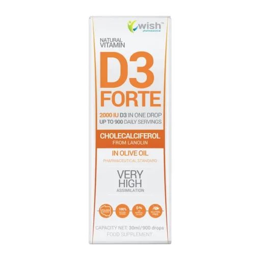 Wish Vitamin D3 Forte, Tropfen, 30 ml