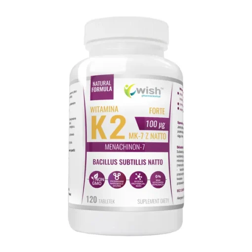 Wish Vitamin K2 MK-7, 100 µg, Tabletten, 120 Stk.