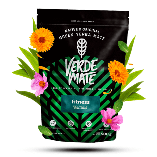 Verde Mate Green Fitness 0,5 kg Kräuter und Frucht Yerba Mate aus Brasilien