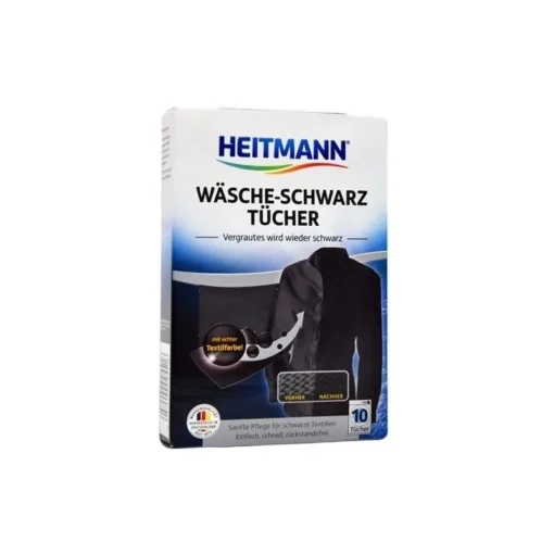 Heitmann - Schwarze Regenerationstücher 10 Stk