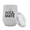 TermoLid – Stahltopf mit Deckel – Soul Mate (weiß) – 350 ml