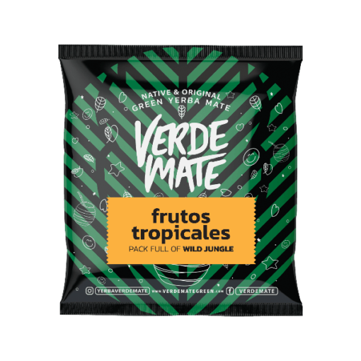 Yerba Verde Mate Green Frutos Tropicales 50g