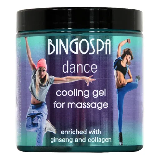 Bingospa, kühlendes Massagegel mit Ginseng und Kollagen, 250 g