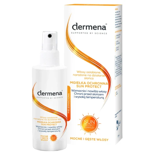 Dermena Sun Protect, schützender Nebel, der das Haar stärkt und mit Feuchtigkeit versorgt, 125 ml