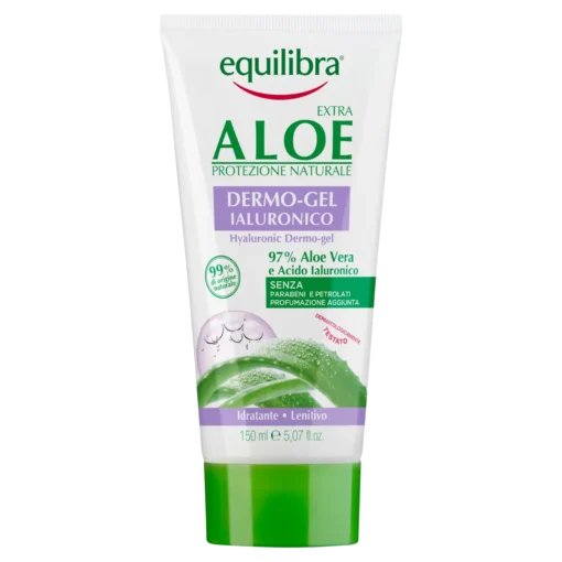 Equilibra Aloe, Aloe-Dermo-Gel mit Hyaluronsäure, 150 ml