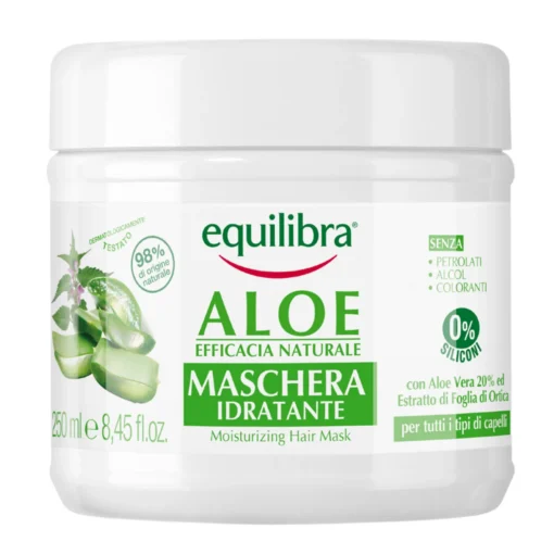 Equilibra Aloe, Aloe-Feuchtigkeitsmaske, 250 ml