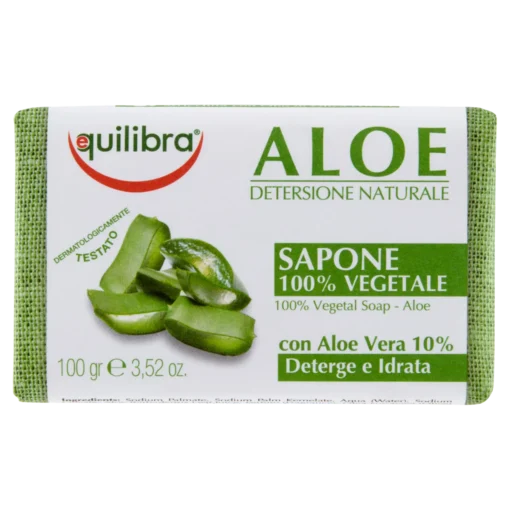 Equilibra Aloe, Aloe-Seife, 100 g