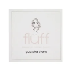 Flaum, Gua Sha Stein für Gesichtsmassage, natürlicher Quarz