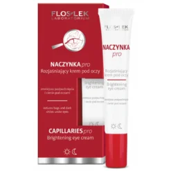 Flos-Lek Naczynka Pro, aufhellende Augencreme, Gefäßhaut, 20 ml