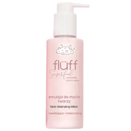 Fluff Superfood, feuchtigkeitsspendende Gesichtsreinigungsemulsion, 150 ml