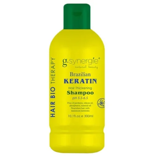 G-Synergie Brasilianisches Keratin, nährendes Shampoo für mehr Haarvolumen, 300 ml