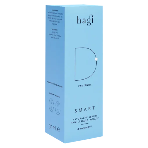 Hagi Smart D, natürliches feuchtigkeitsspendendes und beruhigendes Serum mit D-Panthenol 3 %, 30 ml