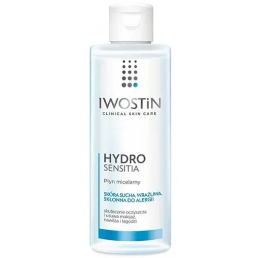 Iwostin Hydro Sensitia, Mizellenflüssigkeit, empfindliche Haut, anfällig für Allergien, 215 ml