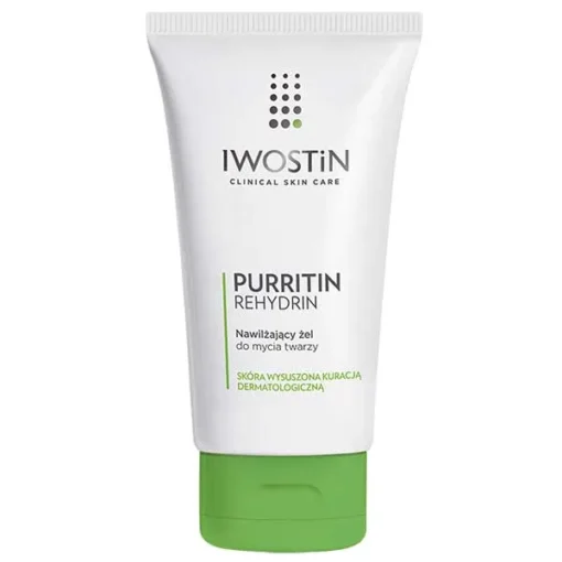 Iwostin Purritin Rehydrin, feuchtigkeitsspendendes Gesichtswaschgel, 150 ml