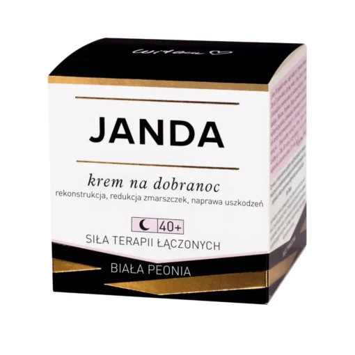 Janda Strength of Combined Therapies 40+, Schlafenszeitcreme, weiße Pfingstrose, 50 ml SHORT DATE