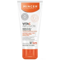 Mincer Pharma VitaCInfusion Nr. 625, feuchtigkeitsspendende Handcreme, alle Hauttypen, 100 ml