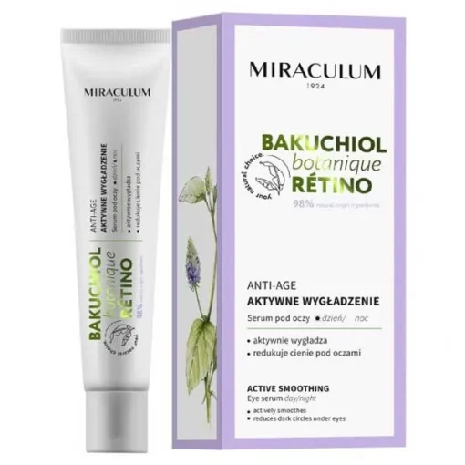 Miraculum Bakuchiol Botanique Retino, glättendes Augenserum, Anti-Age, 20 ml SHORT DATE