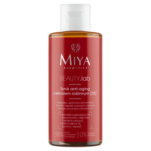 Miya BEAUTY.lab, Anti-Aging-Tonikum mit pflanzlichem Retinol 2 %, 150 ml