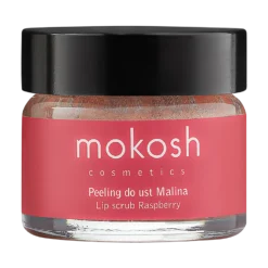 Mokosh, Lippenpeeling, Himbeere, 15 ml SHORT DATE