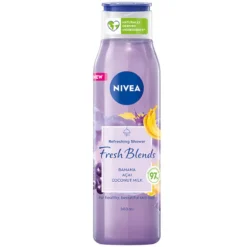 Nivea Fresh Blends, erfrischendes Duschgel, Acai-, Bananen- und Kokosmilch, 300 ml