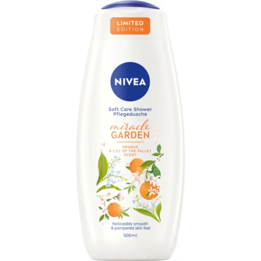 Nivea Miracle Garden, Duschgel, Orange und Maiglöckchen, 500 ml