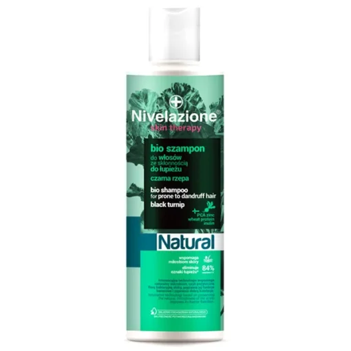 Nivelazione Skin Therapy Natural, Shampoo für zu Schuppen neigendes Haar, schwarze Rübe, 300 ml SHORT DATE